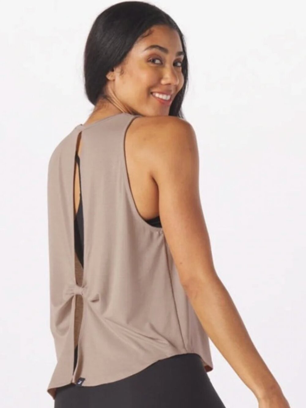 Glyder Dusty Pink Adobe Rose Electric Athleisure Activewear Athletic Tank Top